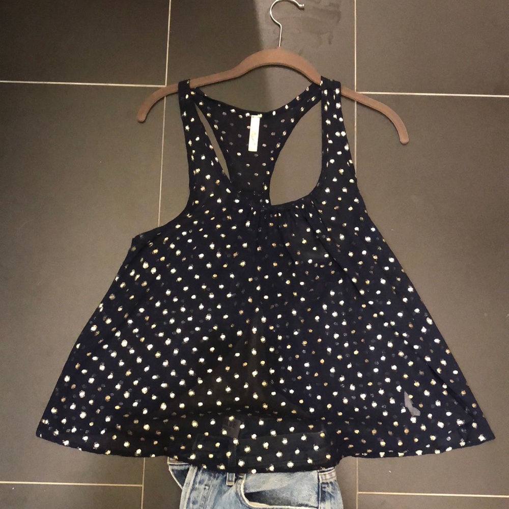 Polka dot top